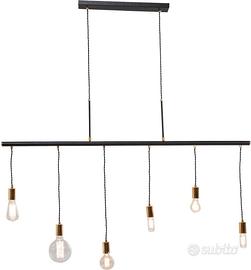 Lampadario Kare a sospensione 6 luci mod. 35590
