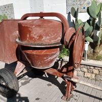 Betoniera elettrica carrellata 1.5 kW (2 HP)