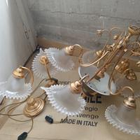lampadario antico artigianato 