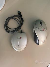 Mouse genius wireless ottico