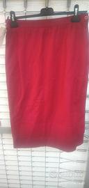 Gonna Frabiosa 100 % lana tg 46 con fondo motivo