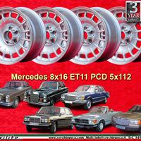 4 pz cerchi Mercedes Barock 8x16 ET11 5x112