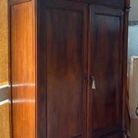 Armadio noce bionda metà 800