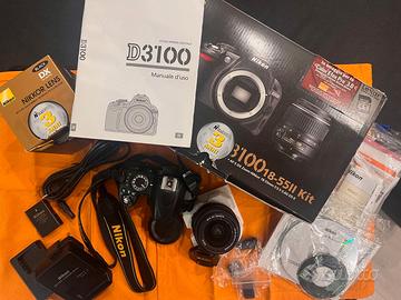 NIKON D 3100 KIT COMPLETO