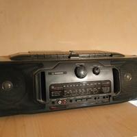 Stereo Thomson con mangia cassette e radio