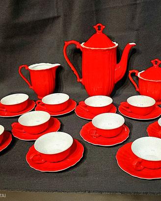 Servizio Da Caffè ×11 Porcellana CzechoSlovakia