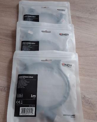 CAVO HDMI 1 Mt. SET di 3 PEZZI