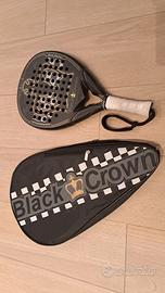 Racchetta e Borsone da Padel Black Crown Special P