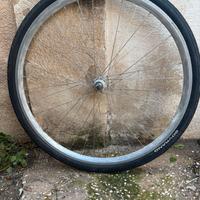 Ruota posteriore profilo alto misura 28