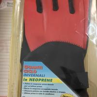 Guanti in neoprene per moto o bici Lampa NUOVI 3x2