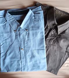 Set da 2 camicie uomo, manica lunga, tg. 43