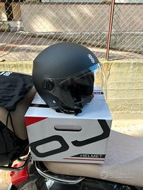 Casco Jet OJ Aria Nero Opaco - Taglia L