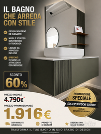 BAGNO COMPLETO ARCOM COME DA FOTO