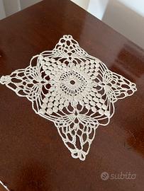 centrino uncinetto vintage artigianale