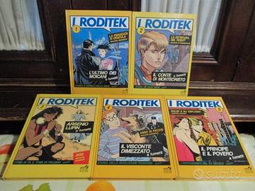 N.5 libri di letteratur a fumetti x ragazzi(E 3cad