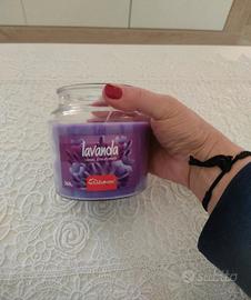 Candela in barattolo di vetro 