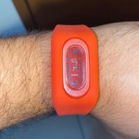 Orologio da polso in silicone rosso corallo NDC MI