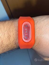 Orologio da polso in silicone rosso corallo NDC MI
