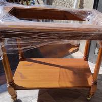 Carrellino in legno per salone/sala da pranzo