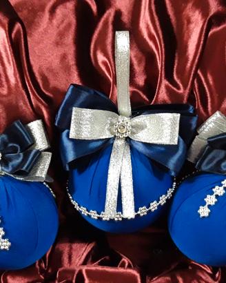 Palline di natale decorate