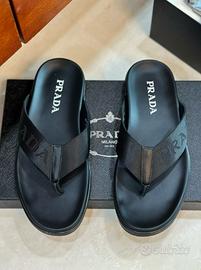Pantofole da uomo Prada, taglia 42