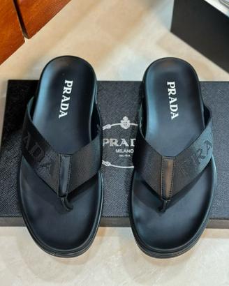 Pantofole da uomo Prada, taglia 42