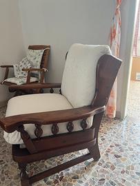 Poltrona in legno