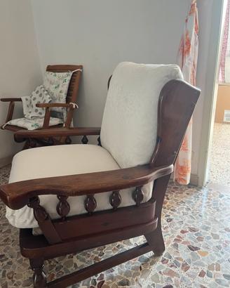 Poltrona in legno