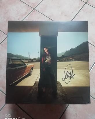 EMMA souvenir vinile arancione autografato