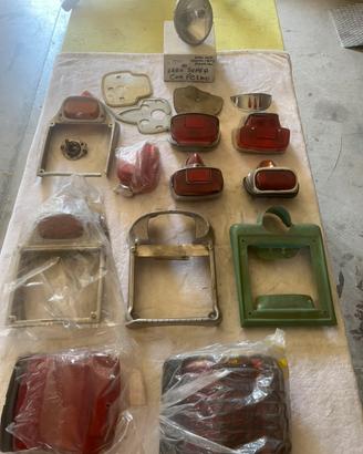 Porta targa e fanali vespe anni 60