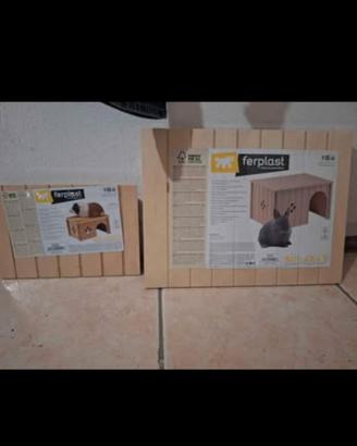 casette in legno per piccoli animali 