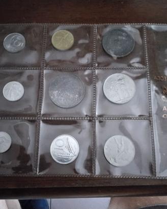 Dollaro d' argento e monete italiane