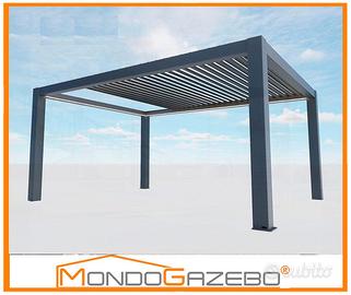Pergola Bioclimatica da 3x3 a 4x8 retrattile led