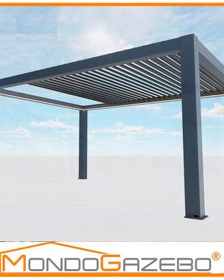 Pergola Bioclimatica da 3x3 a 4x8 retrattile led