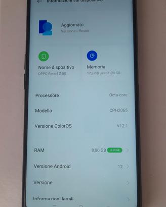 Oppo Reno4 Z 5G (8+3GB/128GB) Ink Black + Kit