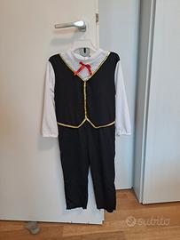 Costume carnevale moschettiere bimbo