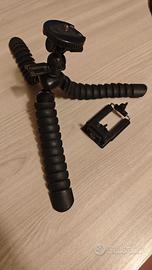 Mini tripod flessibile per fotocamera
