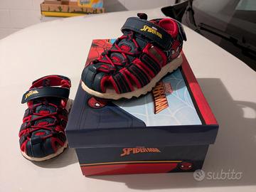 Sandali bambino Spiderman misura 24