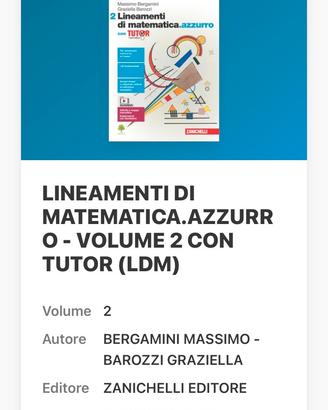Libro matematica liceo