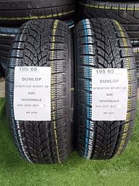 2 GOMME 195 65 16 DUNLOP INV 100% RIF2516
