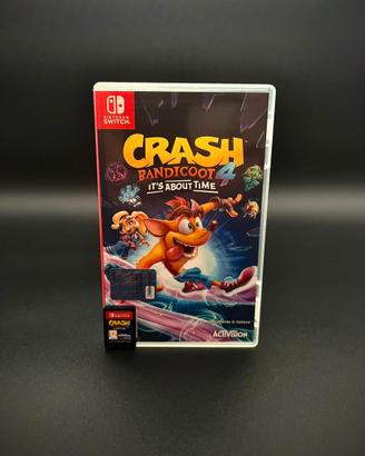 Crash Bandicoot 4 Gioco Nintendo Switch ITALIANO ✅