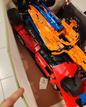 Lego Technics Ferrari Daytona+McLaren formula 1