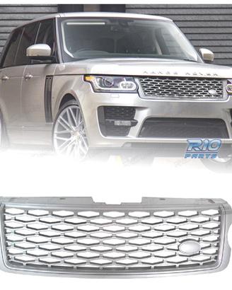 GRIGLIA RANGE ROVER VOGUE 13-17 LOOK SVO ARGENTO