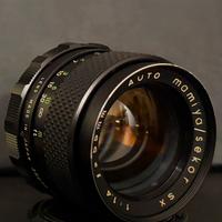 Mamiya Sekor SX 55mm f1.4 attacco M42 bokeh top