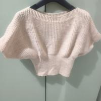 Maglia color panna/beige chiaro – modello cropped