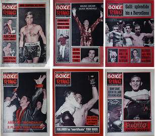 "Boxe Ring" Rivista Anno 1970 (XVIII completa)