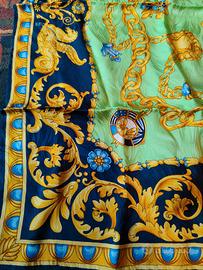 foulard vintage pura seta