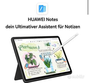 Huawei tablet con tastiera e penna