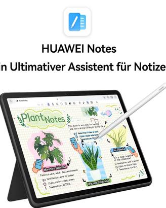 Huawei tablet con tastiera e penna