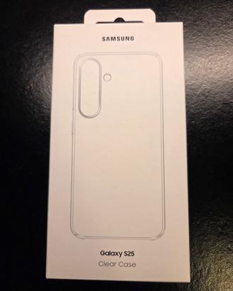 Samsung Galaxy S25 Cover Clear Case originale